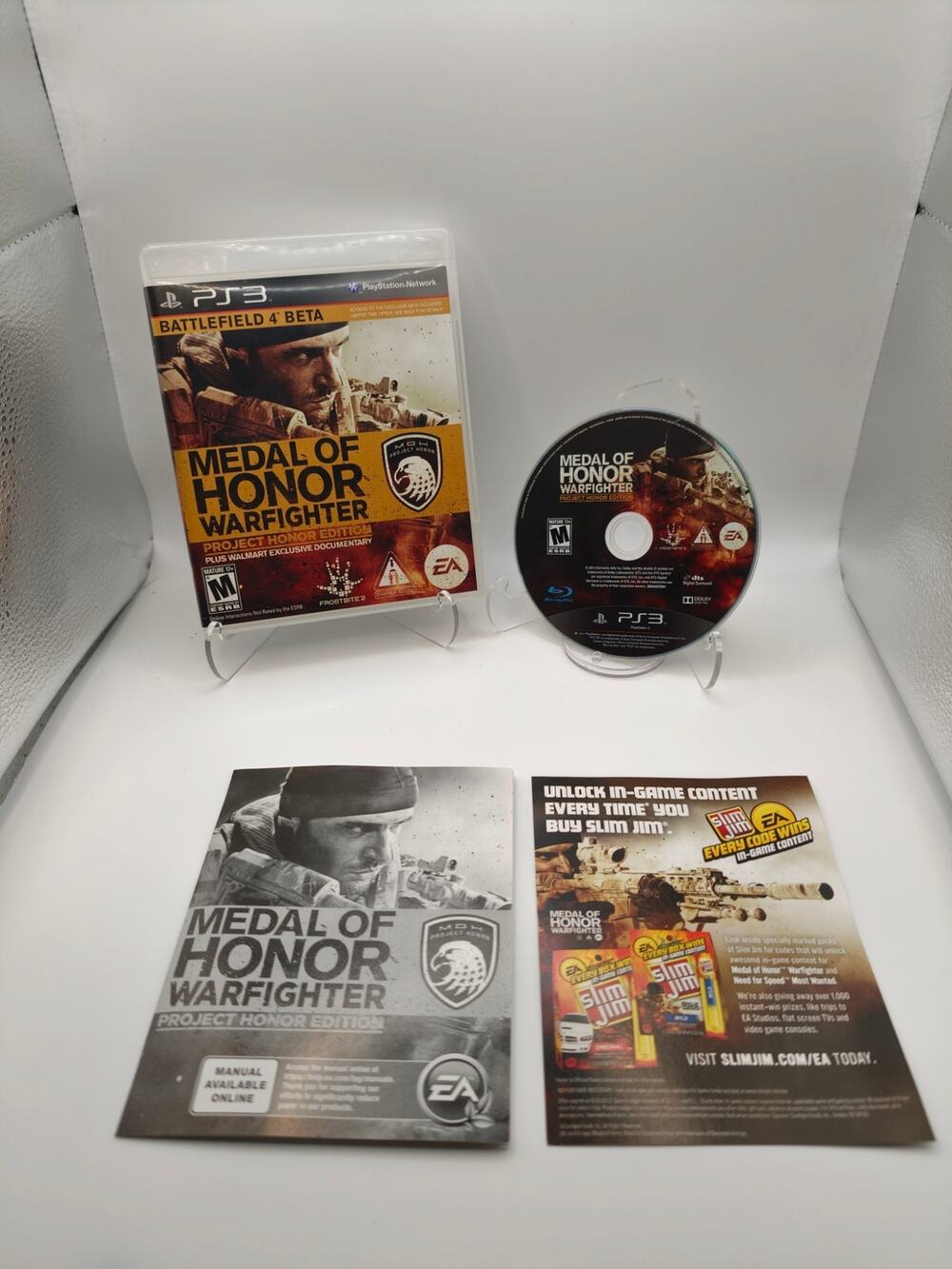 Medal of Honor Warfighter Project Honor PS3 CIB